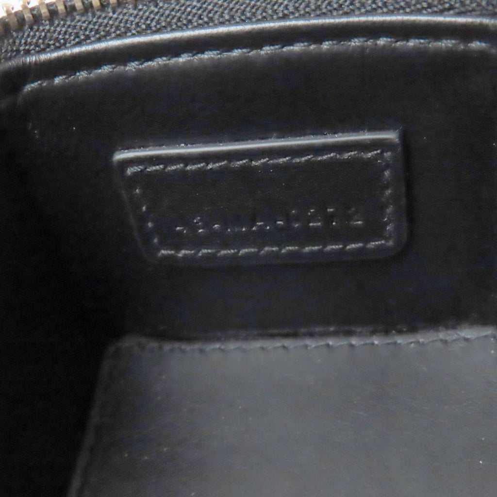 Christian Dior Pouch S0976OVRB Patent leather black LADY DIOR