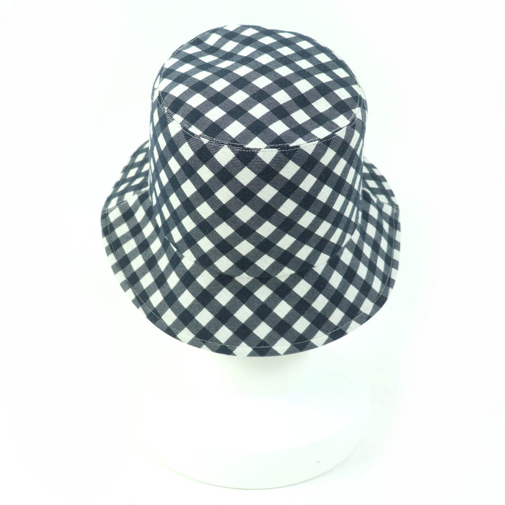 Christian Dior hat 22VIC923I130 Main: 49%, Main: 46%, Main: 5%, Lining: 49%, Lining: 46%, : Polyurethane 5% Navy Ivory 56