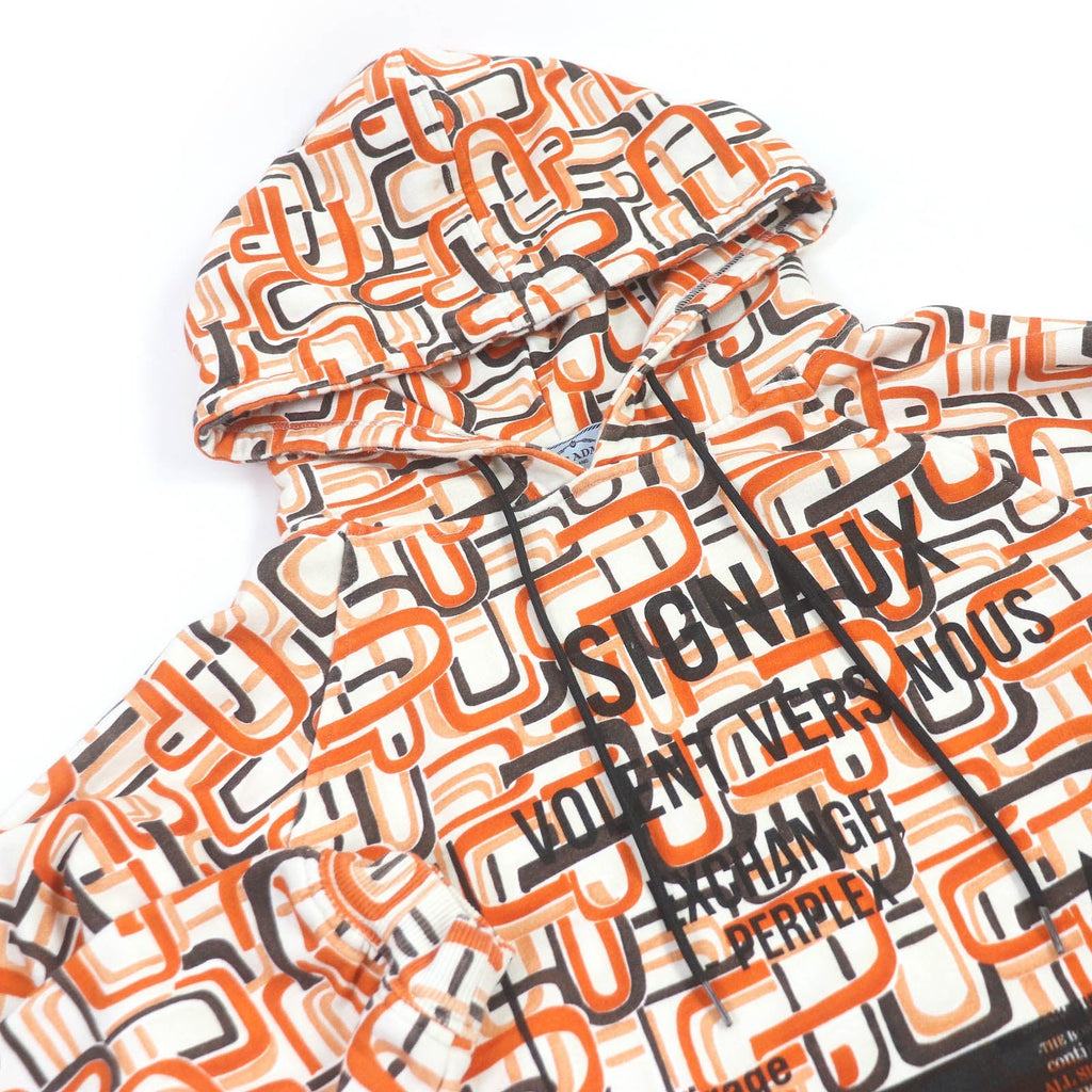 PRADA Hoodie 134628 cotton Orange M