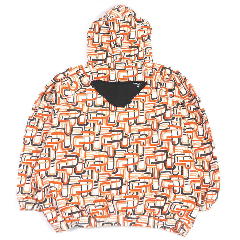 PRADA Hoodie 134628 cotton Orange M