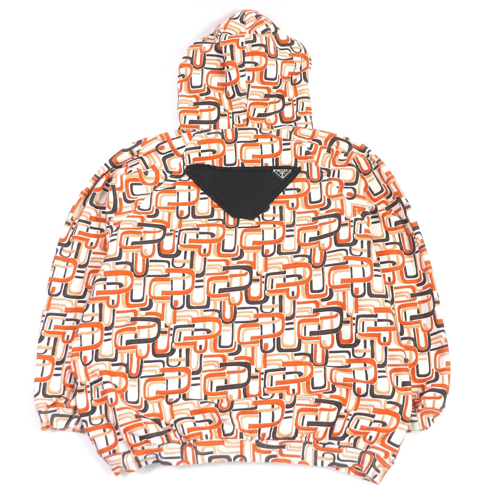 PRADA Hoodie 134628 cotton Orange M
