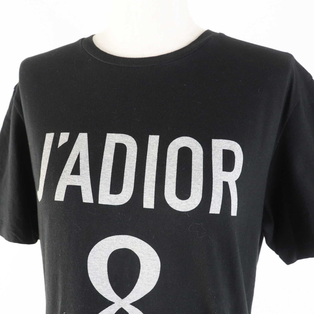 Christian Dior Short sleeve T-shirt 213T03TC001 cotton black S