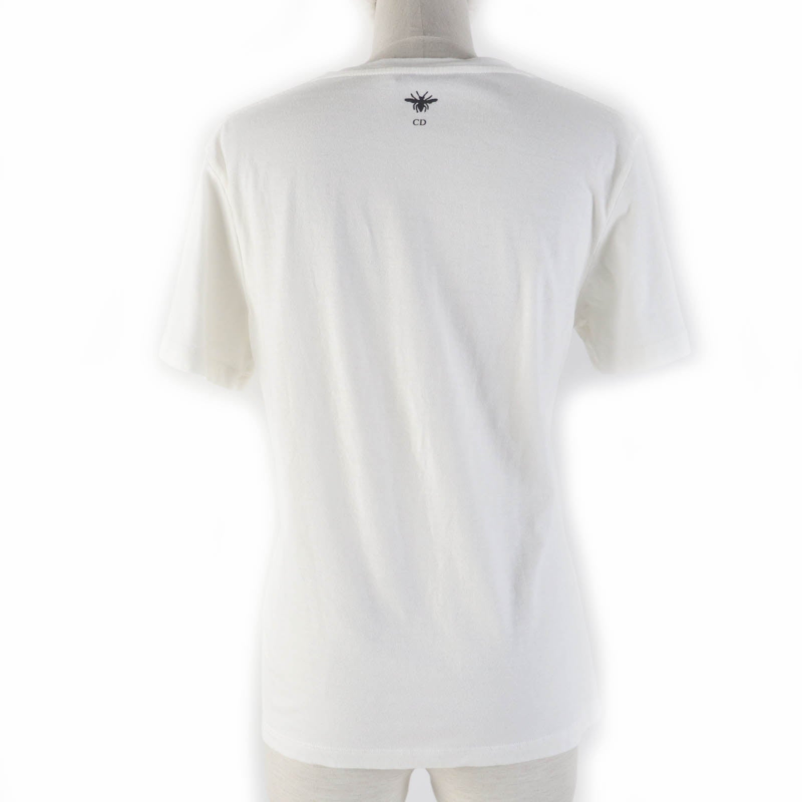 Christian Dior Short sleeve T-shirt 243T09A4426 cotton Ivory S