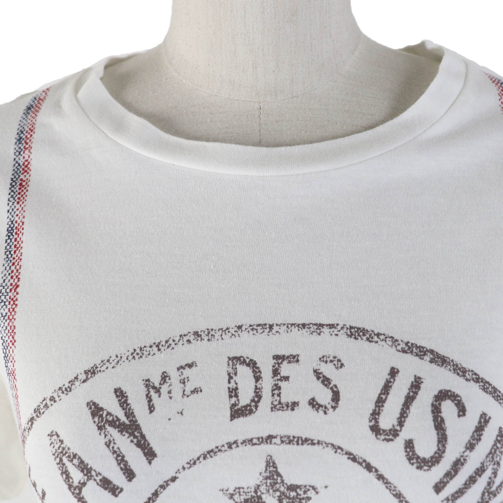 Christian Dior Short sleeve T-shirt 243T09A4426 cotton Ivory S