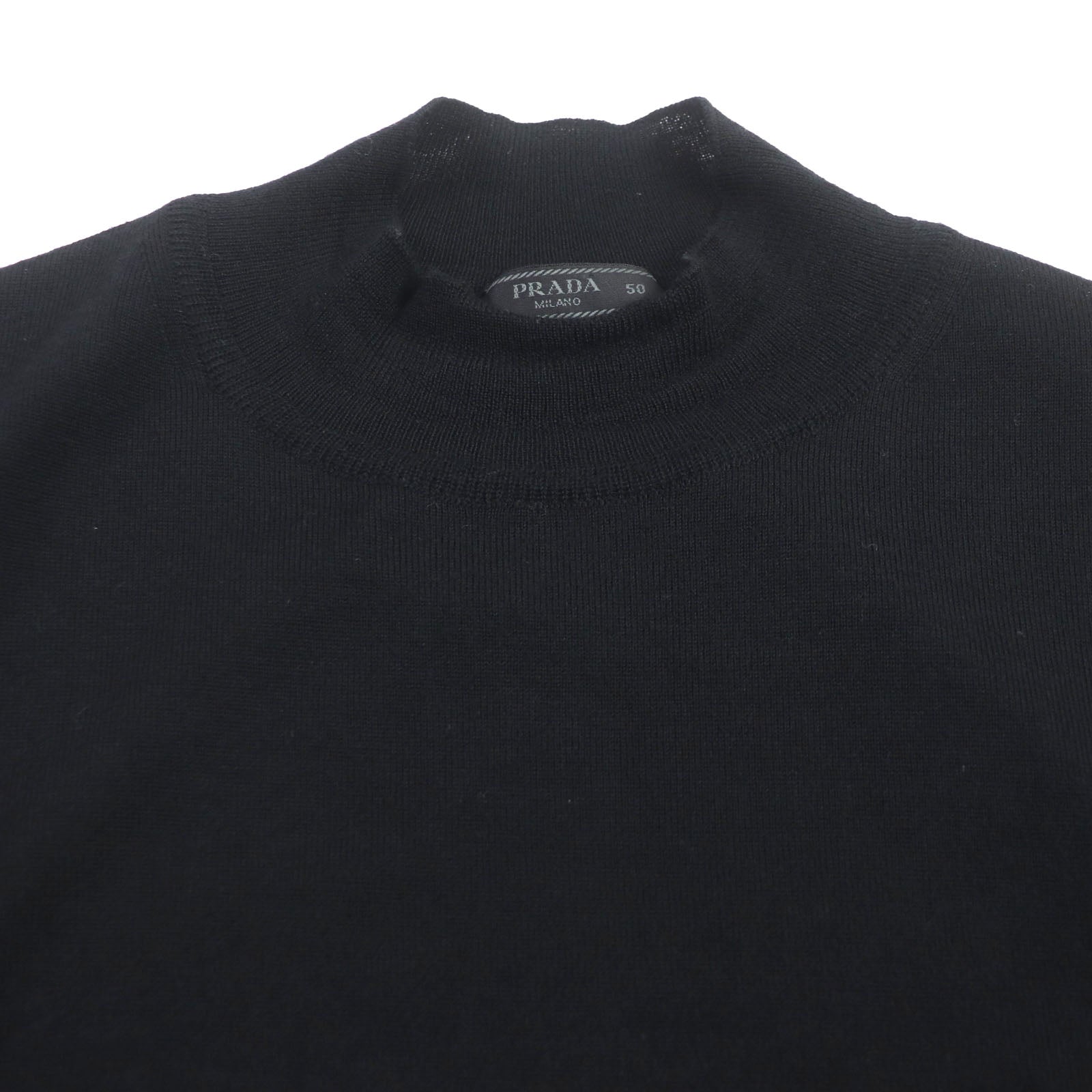 PRADA sweater DNA796 wool black 50
