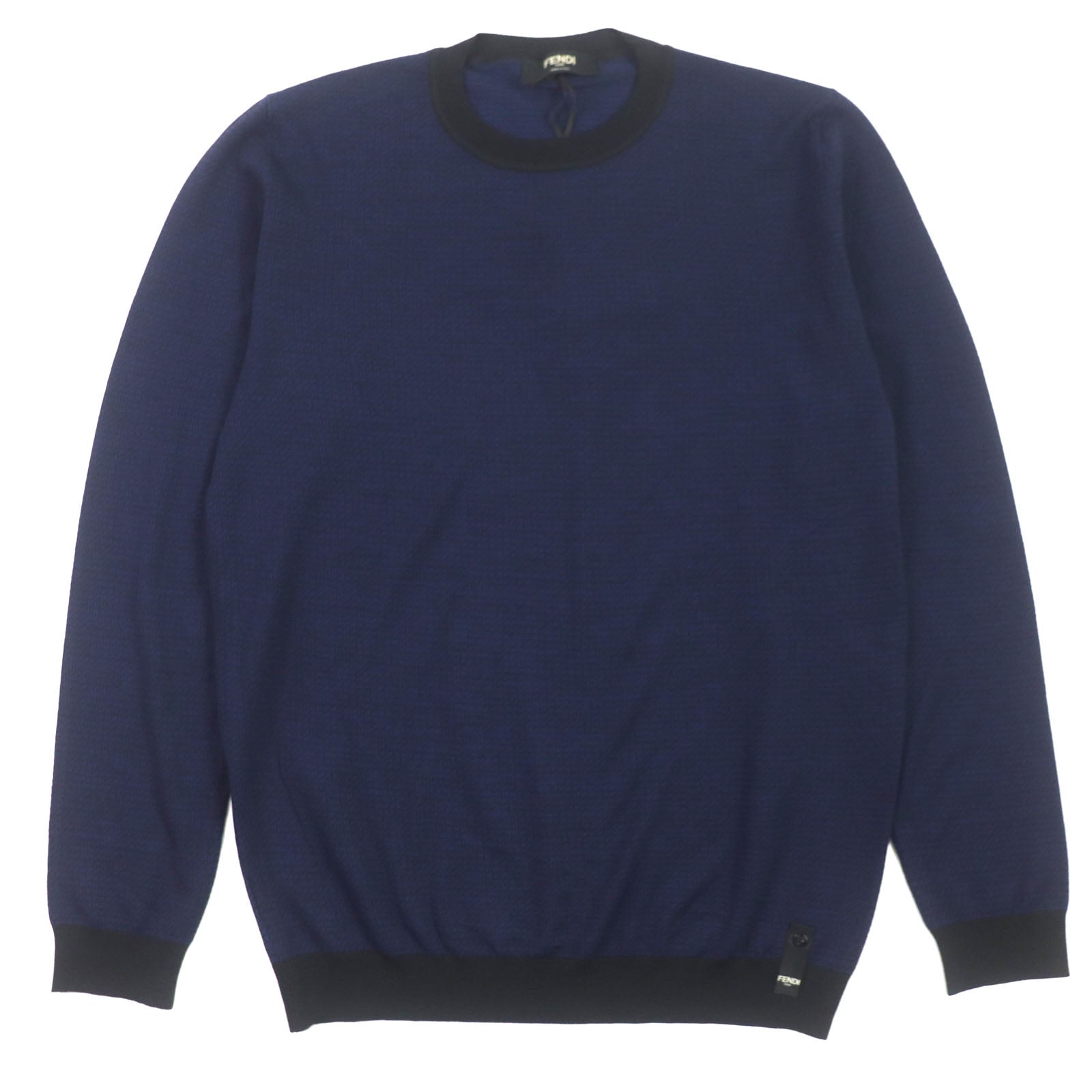 FENDI knit FZY078 wool Navy 52