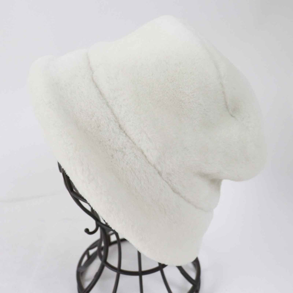 PRADA hat 1HC137 Mouton Ivory M