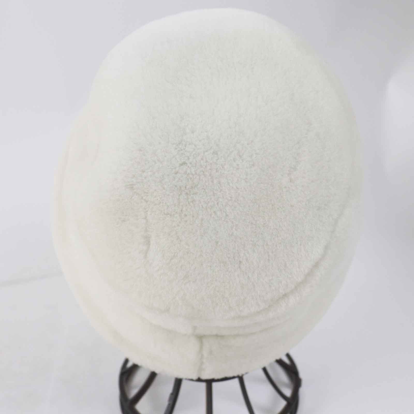 PRADA hat 1HC137 Mouton Ivory M