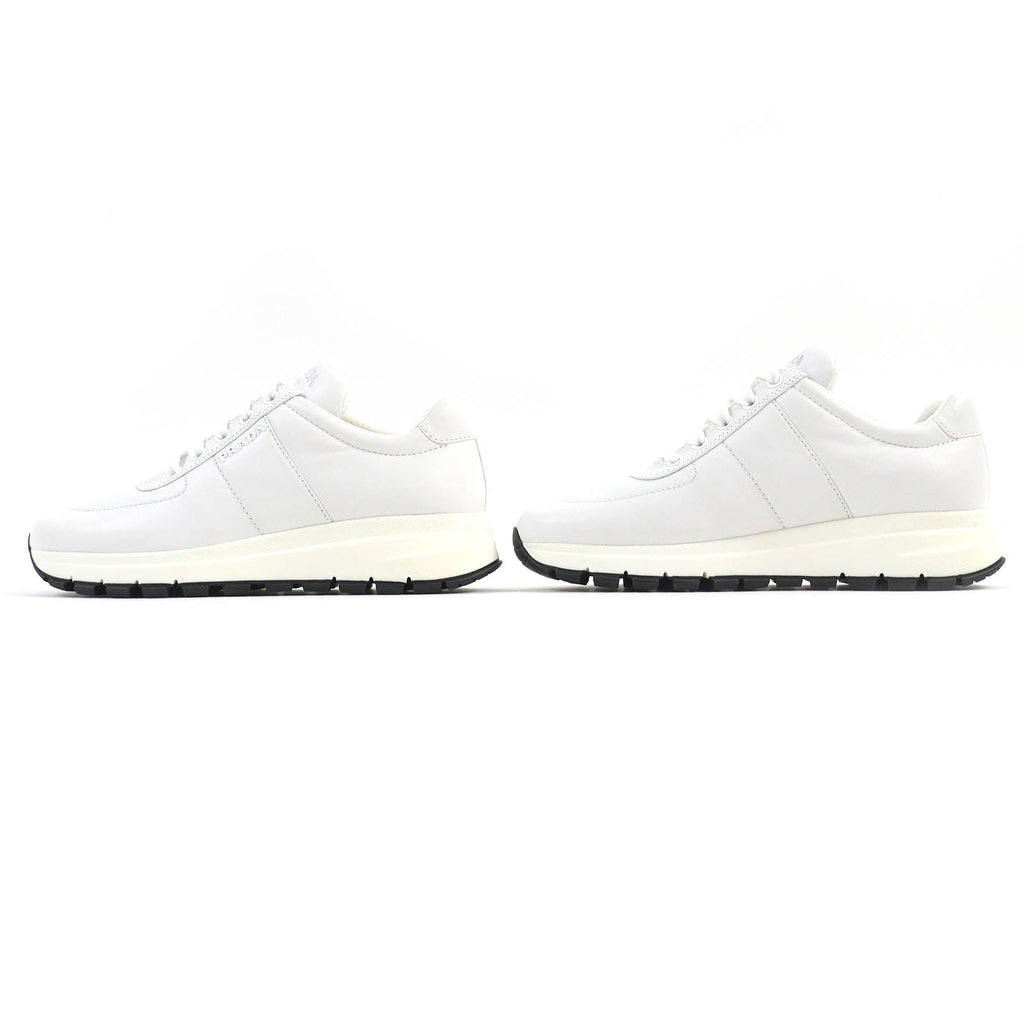 PRADA Low cut sneakers 1E553L leather white 36