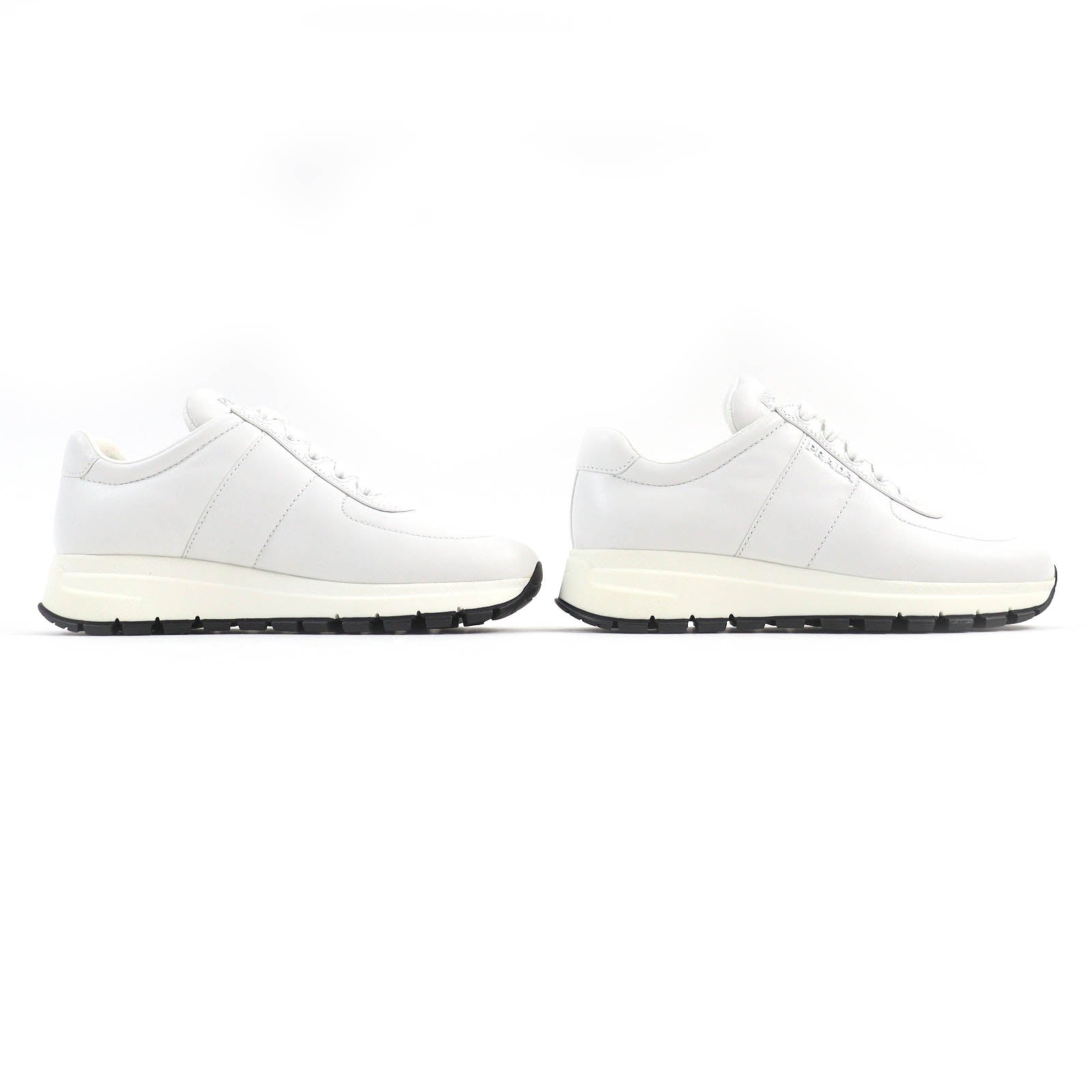 PRADA Low cut sneakers 1E553L leather white 36