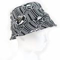 PRADA hat 1HC137 polyester Black White M
