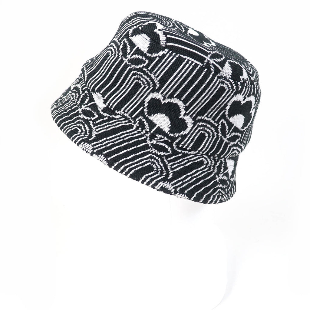 PRADA hat 1HC137 polyester Black White M