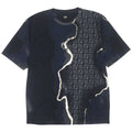 FENDI Short sleeve T-shirt FY0936 cotton Black navy M