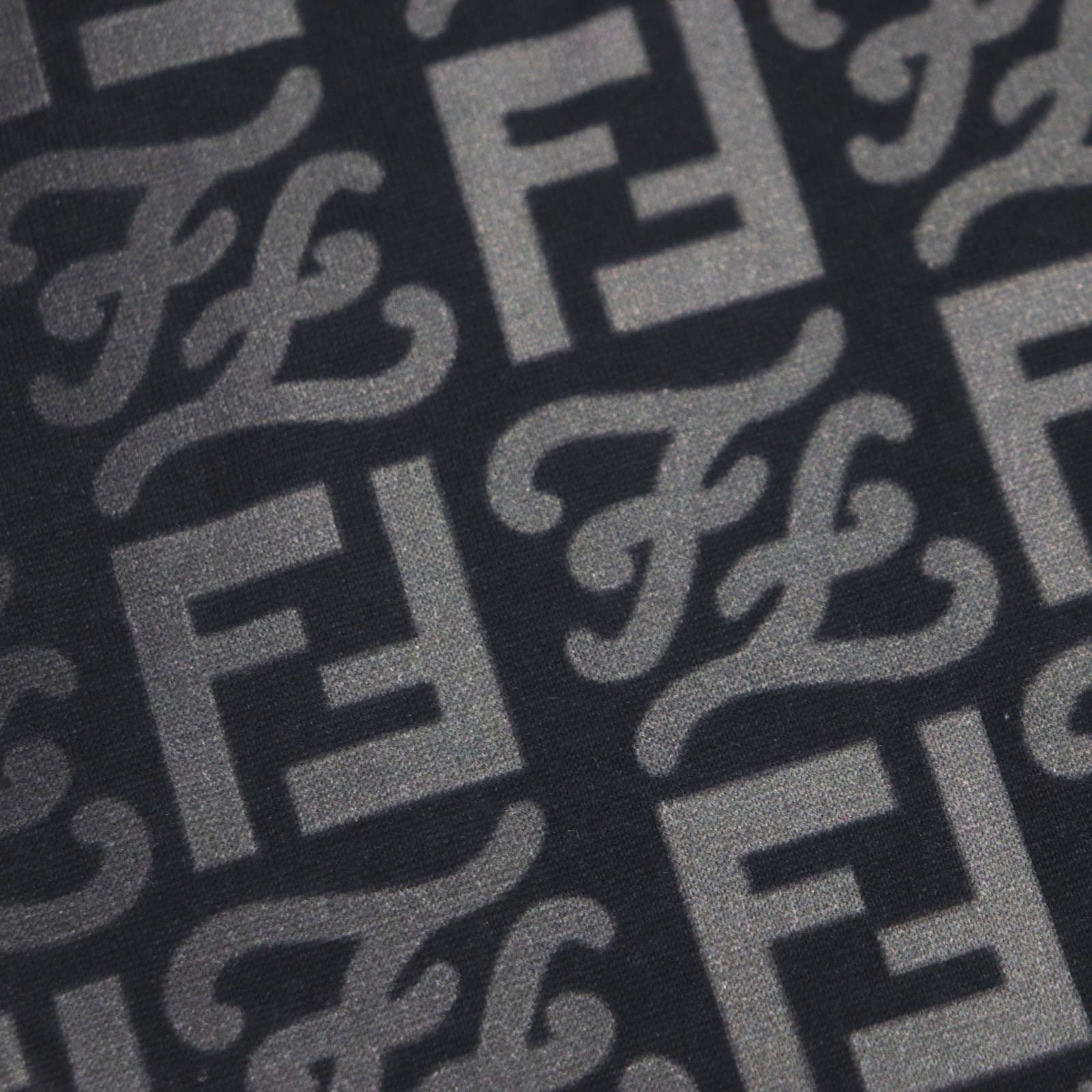 FENDI Short sleeve T-shirt FY0936 cotton Black navy M