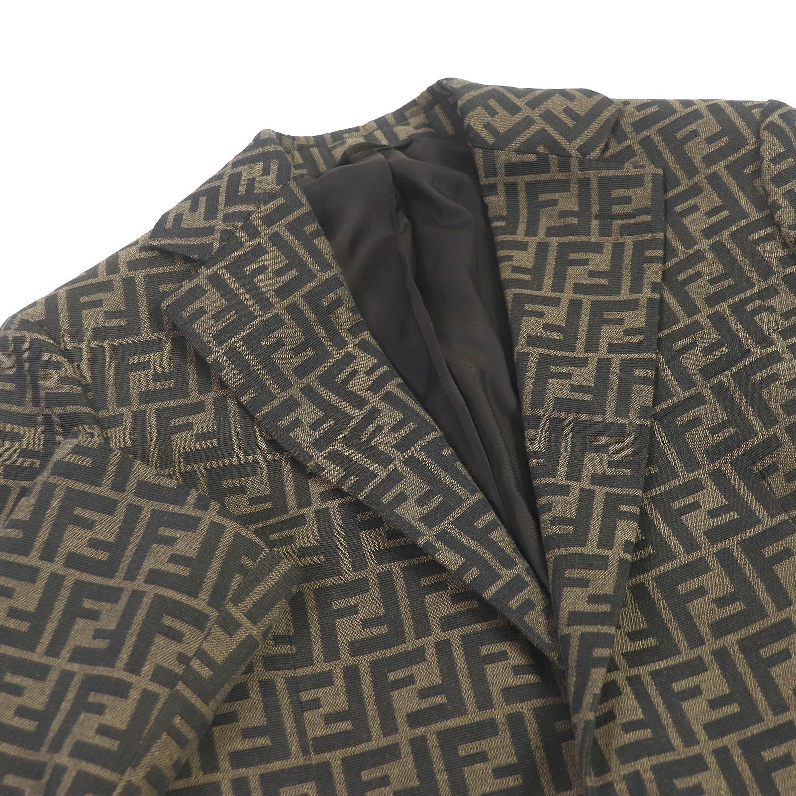 FENDI suit FJ0498/FB0767 polyester Brown 44