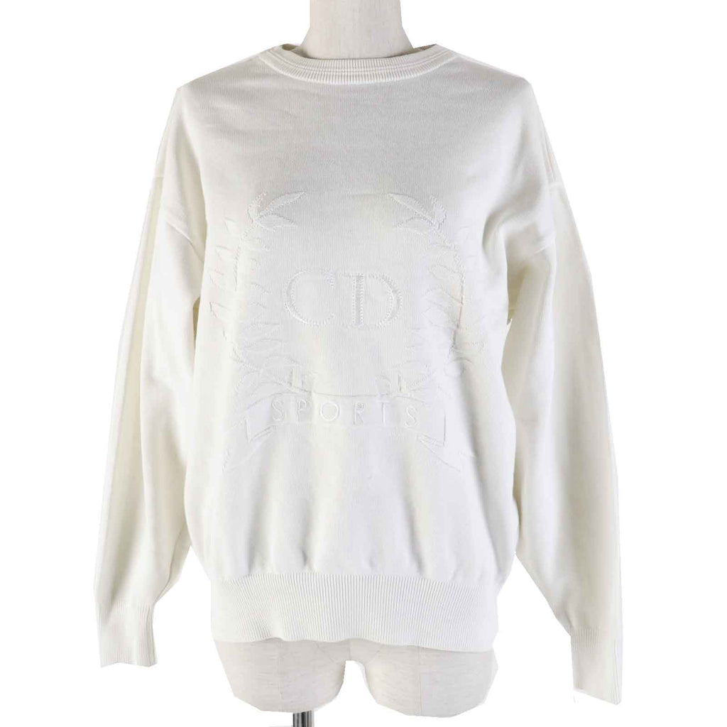 Christian Dior sweat 3U2L350 cotton white L