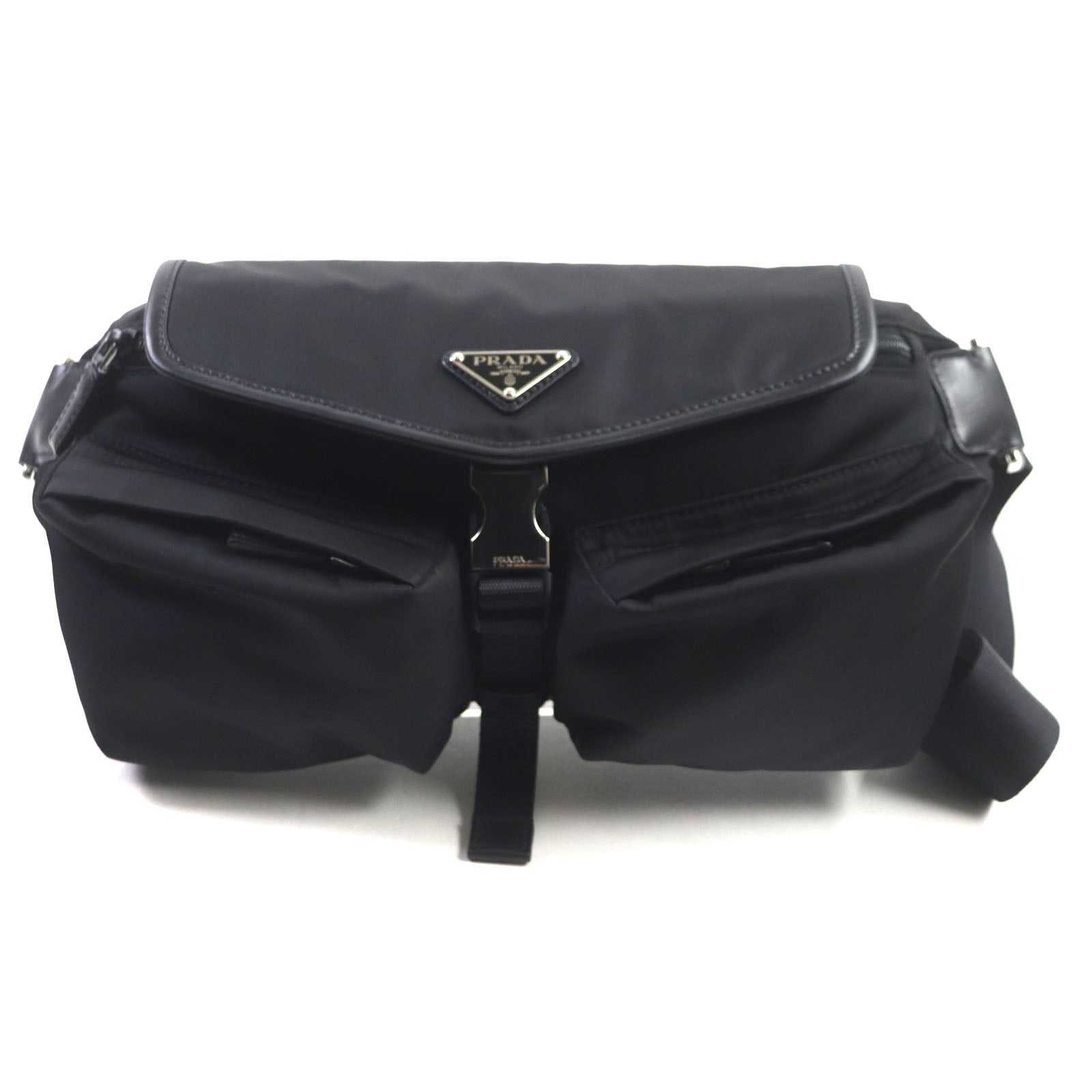PRADA Shoulder Bag 2VH174 Nylon black
