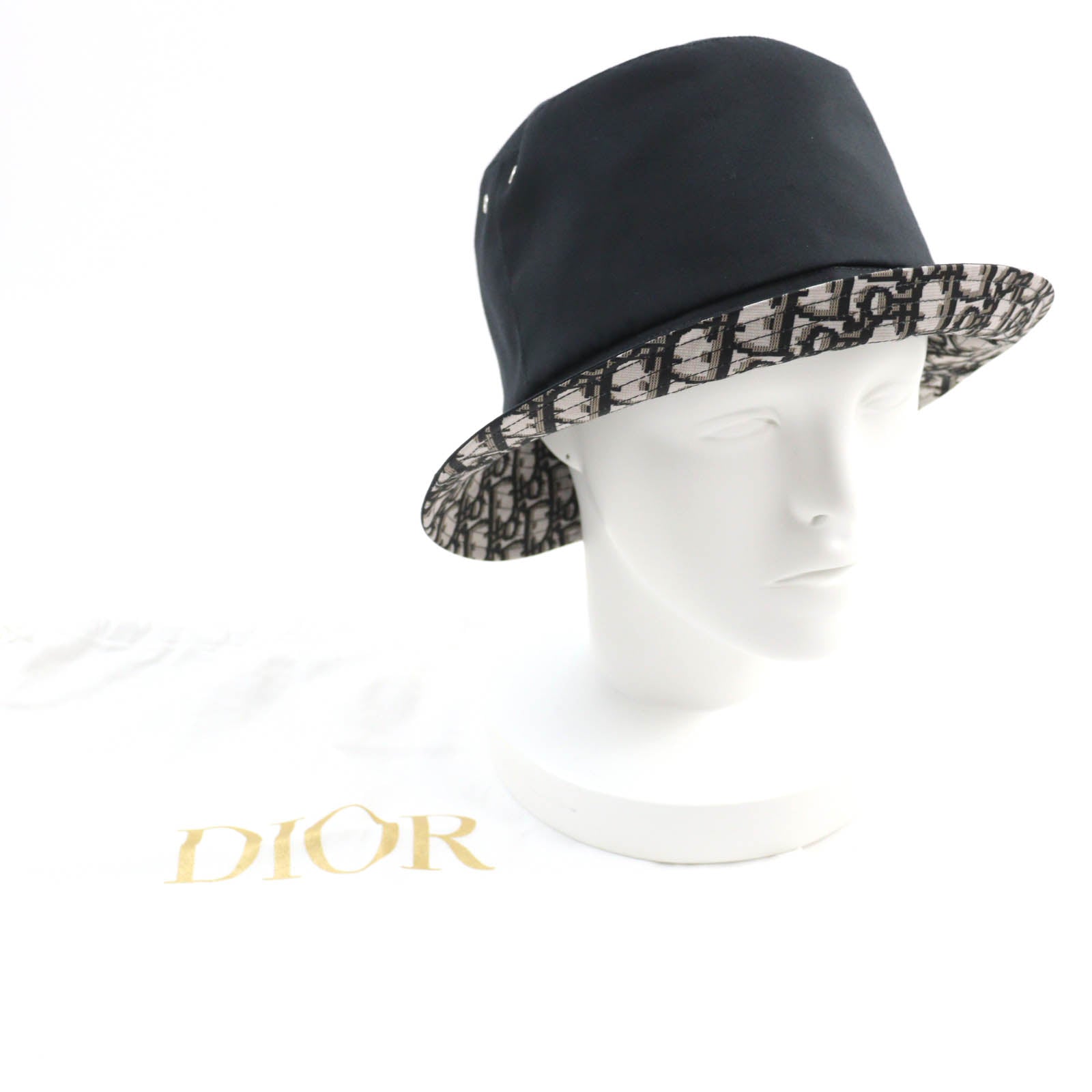Christian Dior hat 95TDD923A130 polyester black TEDDY-D 58
