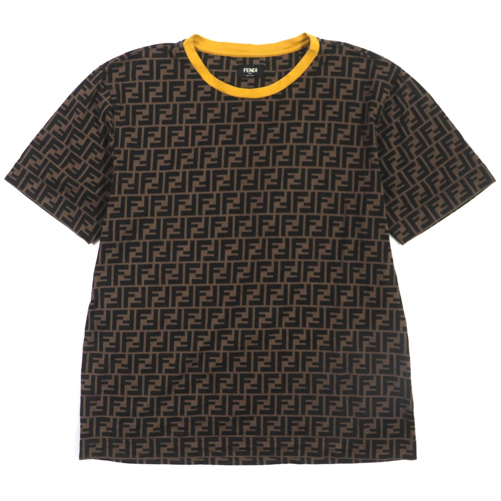 FENDI Short sleeve T-shirt FY0936 cotton Brown L