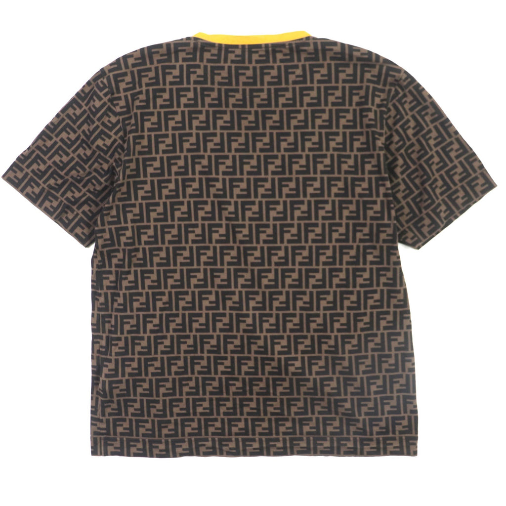 FENDI Short sleeve T-shirt FY0936 cotton Brown L