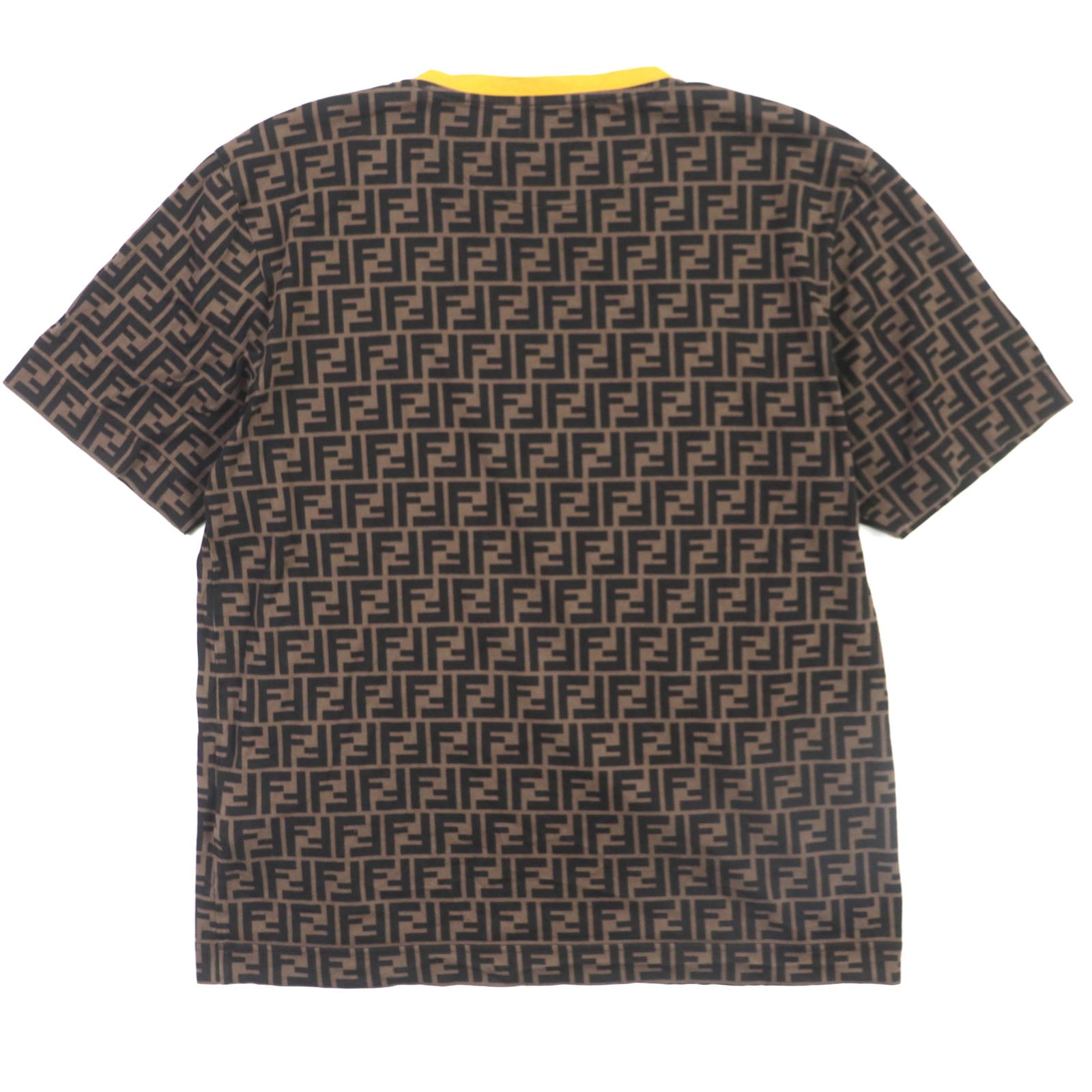 FENDI Short sleeve T-shirt FY0936 cotton Brown L