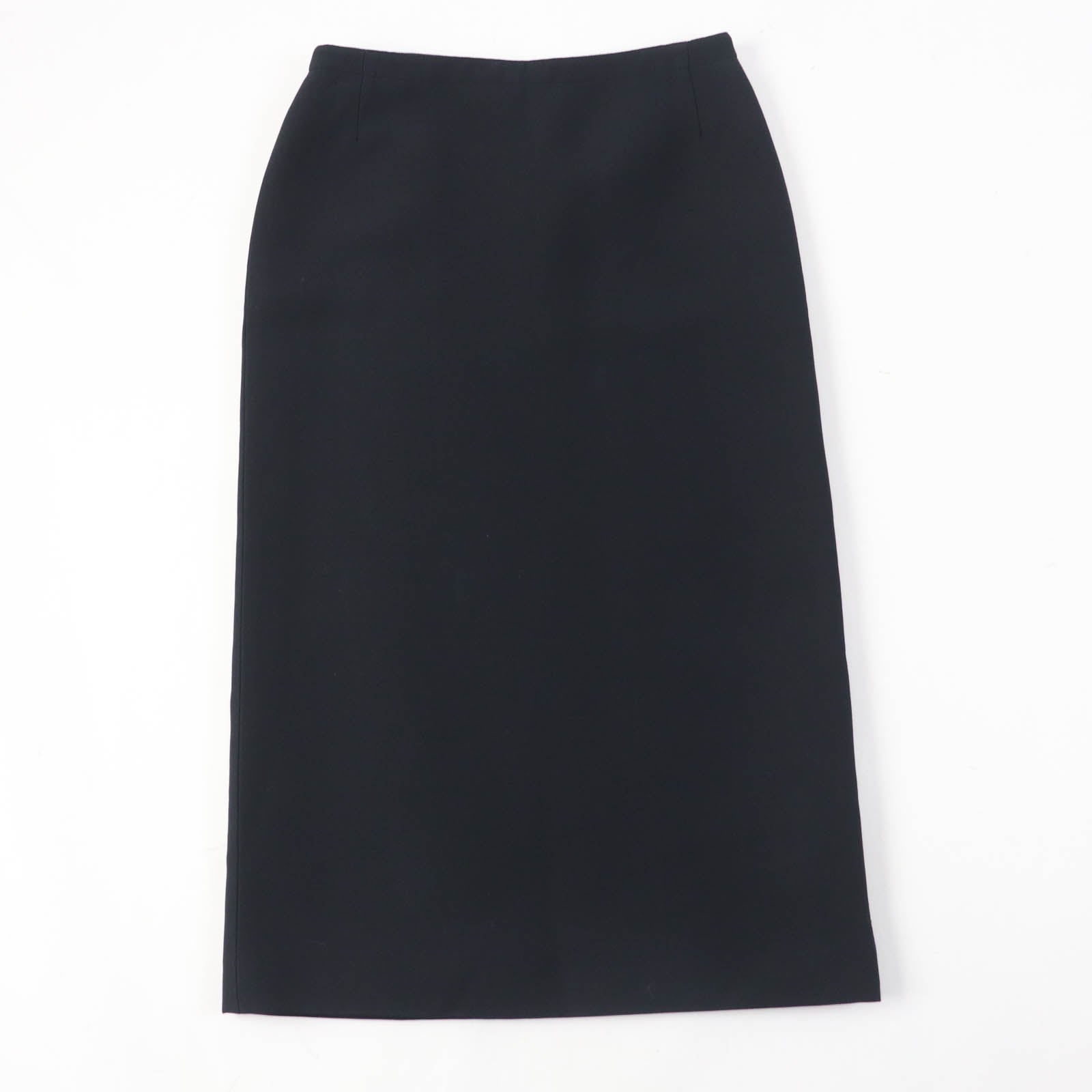 Christian Dior Wrap skirt 011J12A1166 wool black 40
