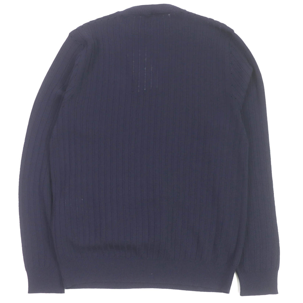 FENDI sweater FZX104 wool Navy 50