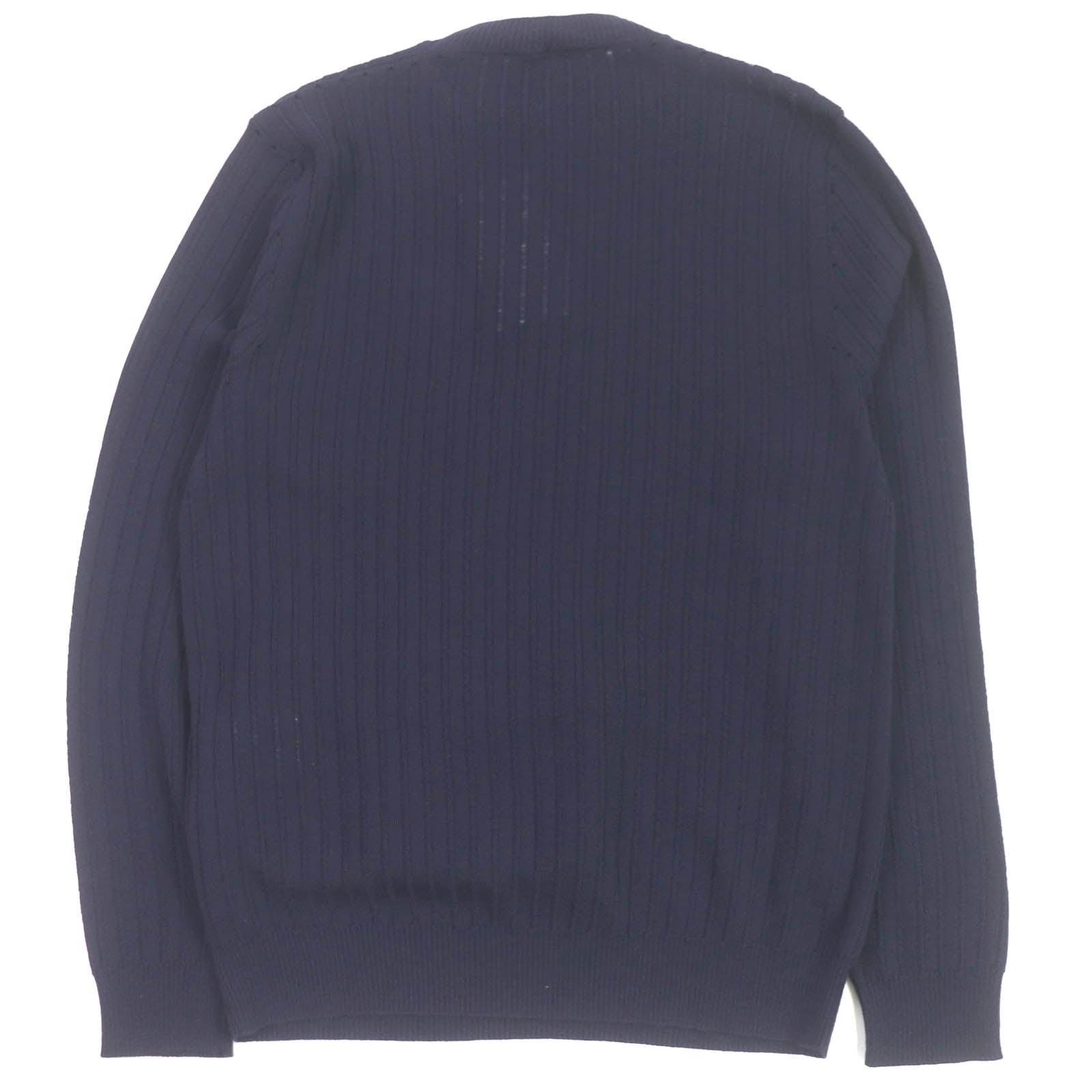 FENDI sweater FZX104 wool Navy 50