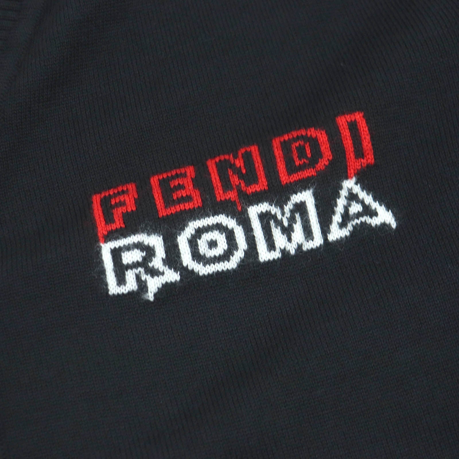 FENDI cardigan FZC491 wool black 48