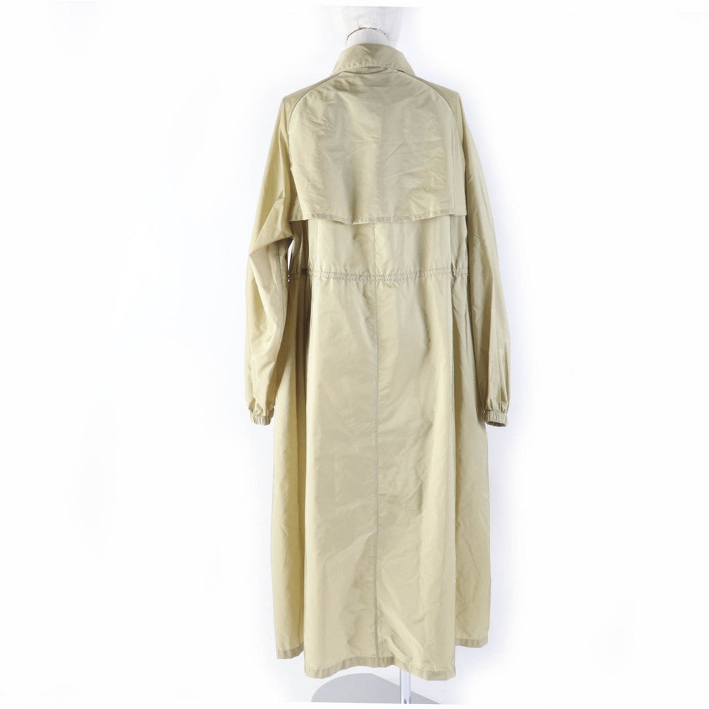 PRADA coat 292024 recycled polyamide beige Re-Nylon 38