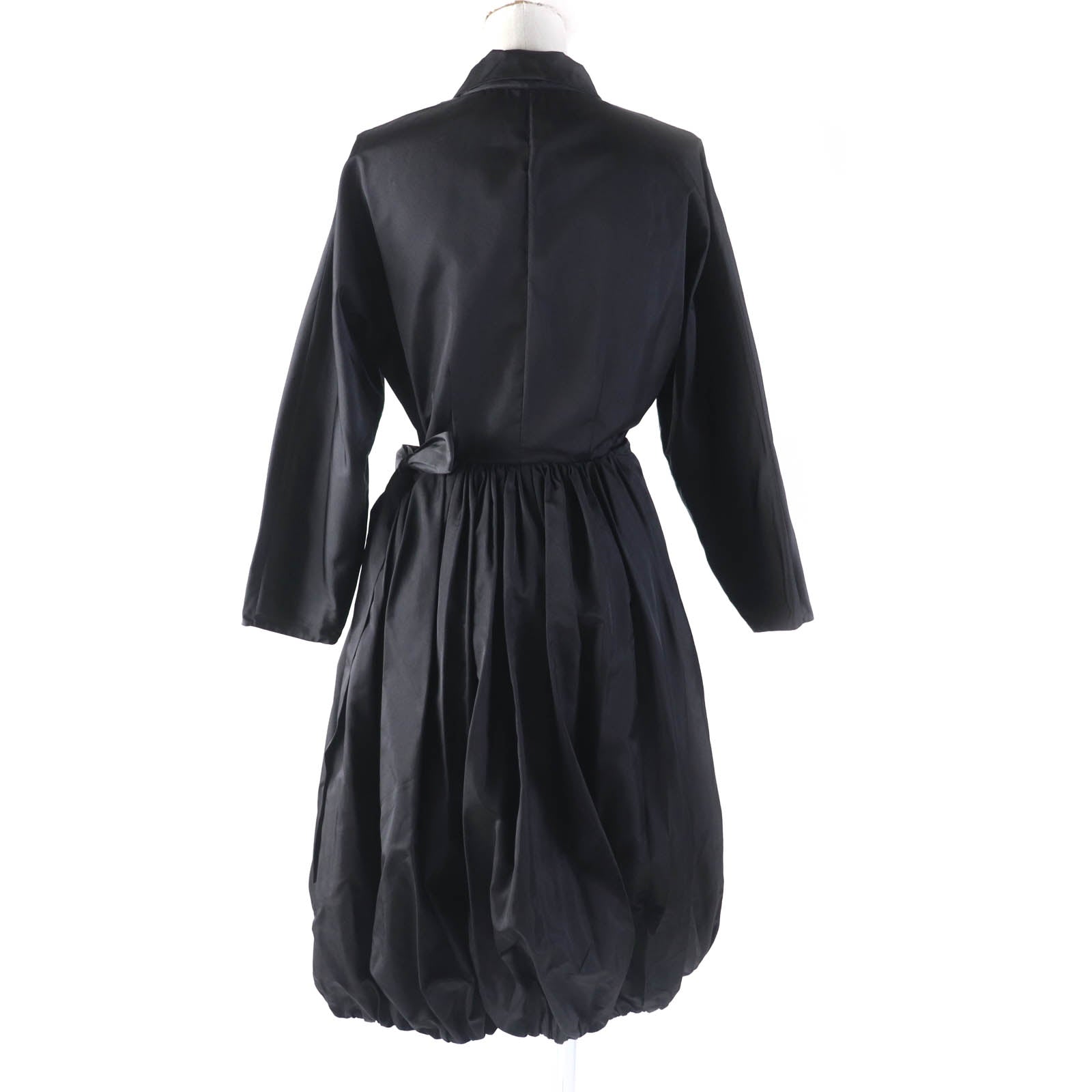PRADA one piece P3C98 silk black 38
