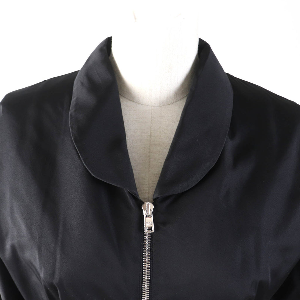 PRADA one piece P3C98 silk black 38