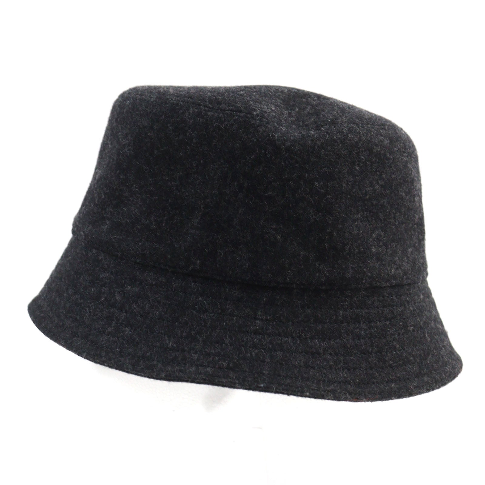 PRADA hat 2HC137 wool Dark gray M