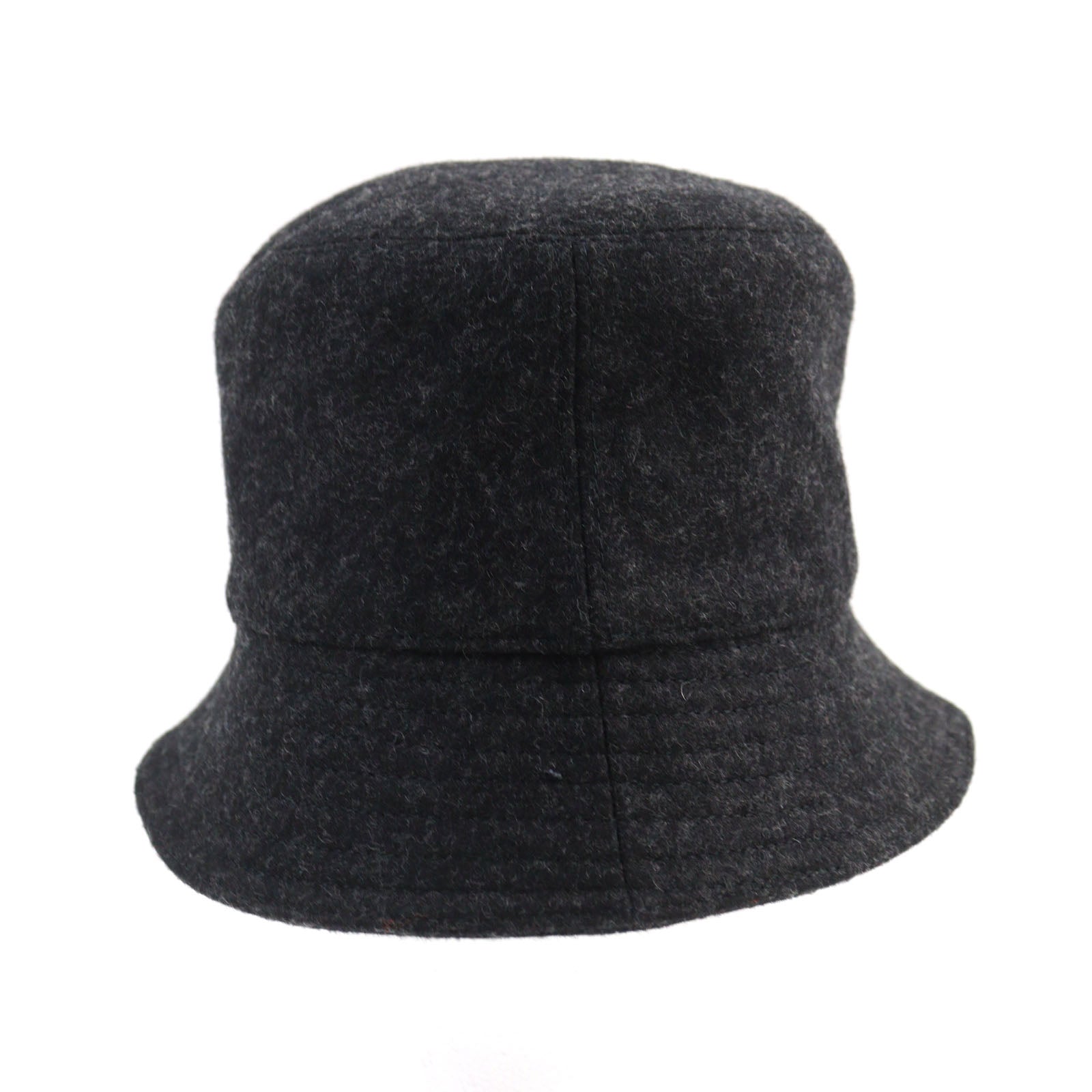 PRADA hat 2HC137 wool Dark gray M