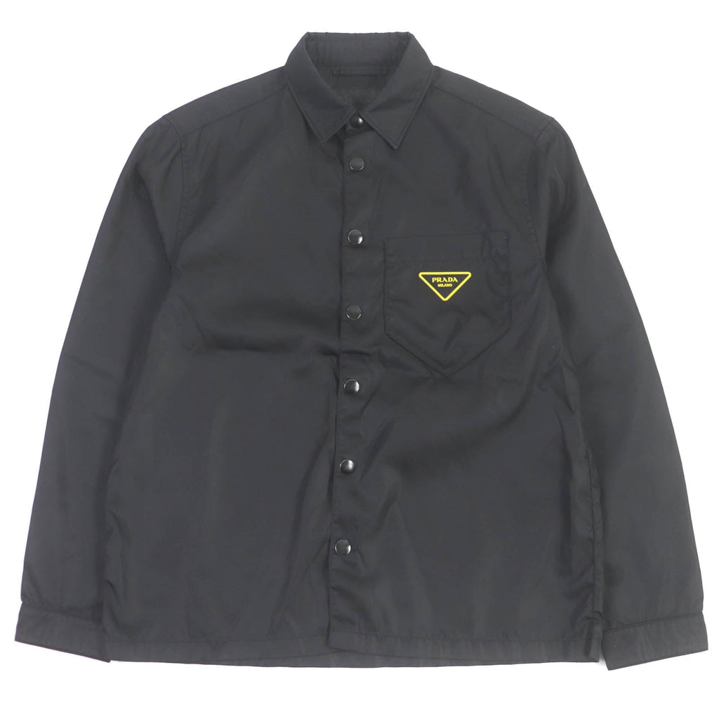 PRADA Blouson SC520 polyamide (nylon) black Re-Nylon Shirt S