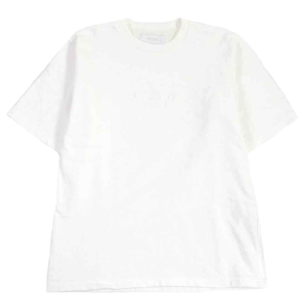 PRADA Short sleeve T-shirt UJN773 cotton white XS