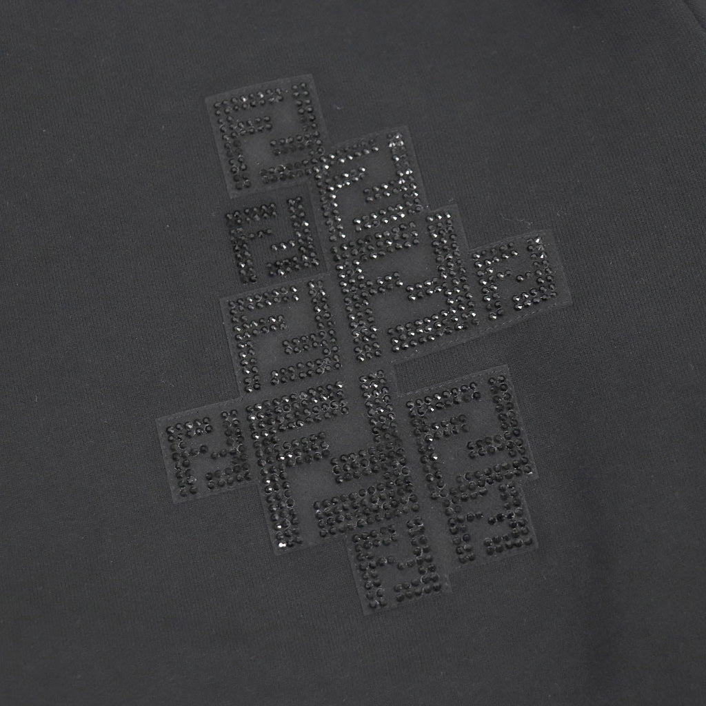 FENDI sweat FY0178 cotton black XL
