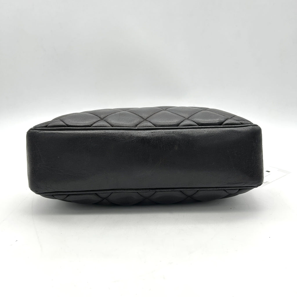 Chanel Black Caviar Leather Tote Bag LA6332