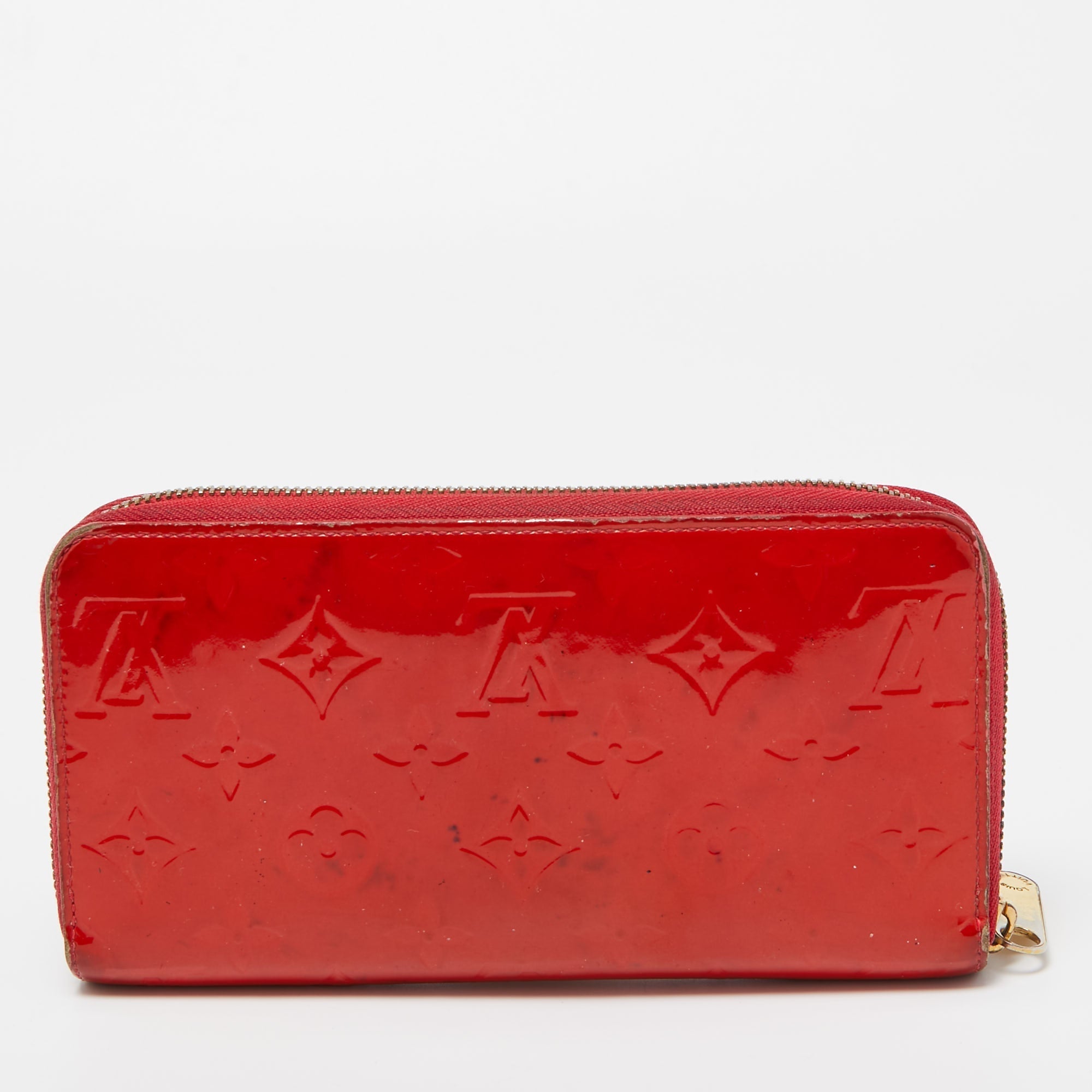 Louis Vuitton Pomme D&rsquo;amour Monogram Vernis Zippy Wallet