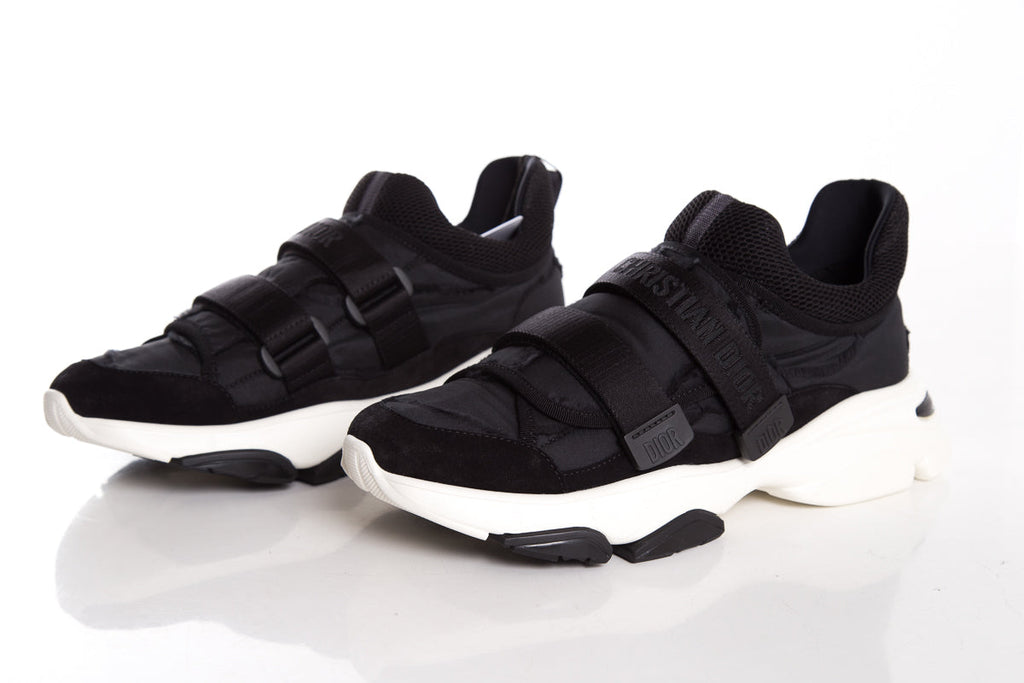 Dior Black & White D- Wander Sneakers SZ 41 NWT