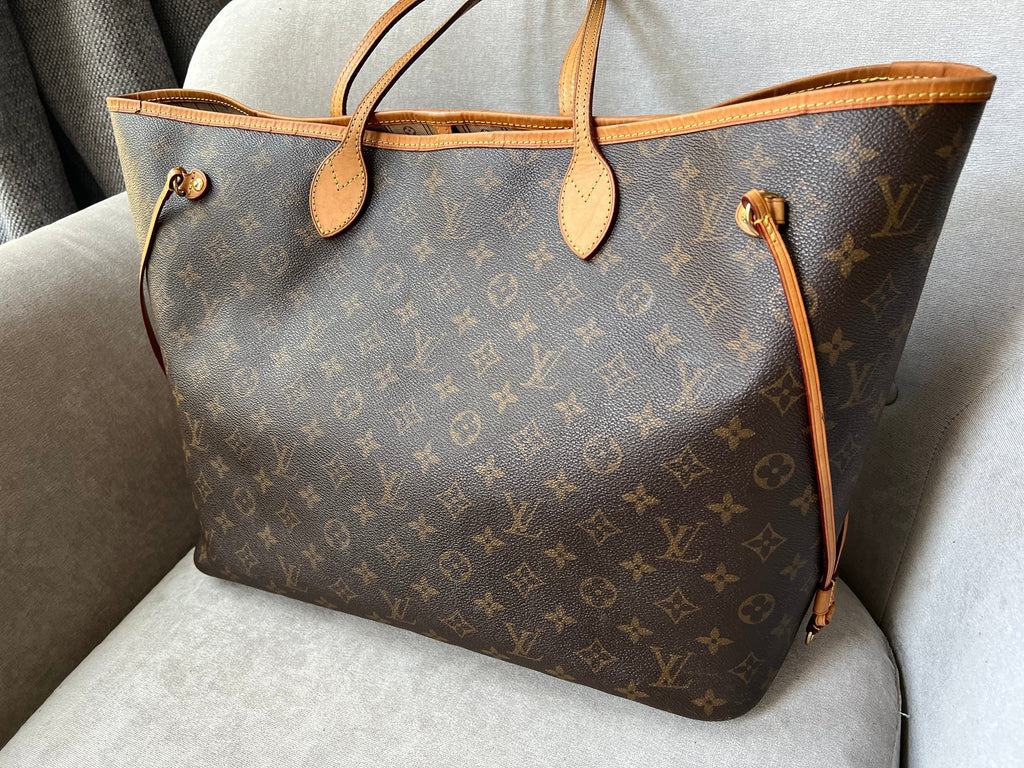 Louis Vuitton Neverfull GM Monogram Beige Interior (RRP £1,460)
