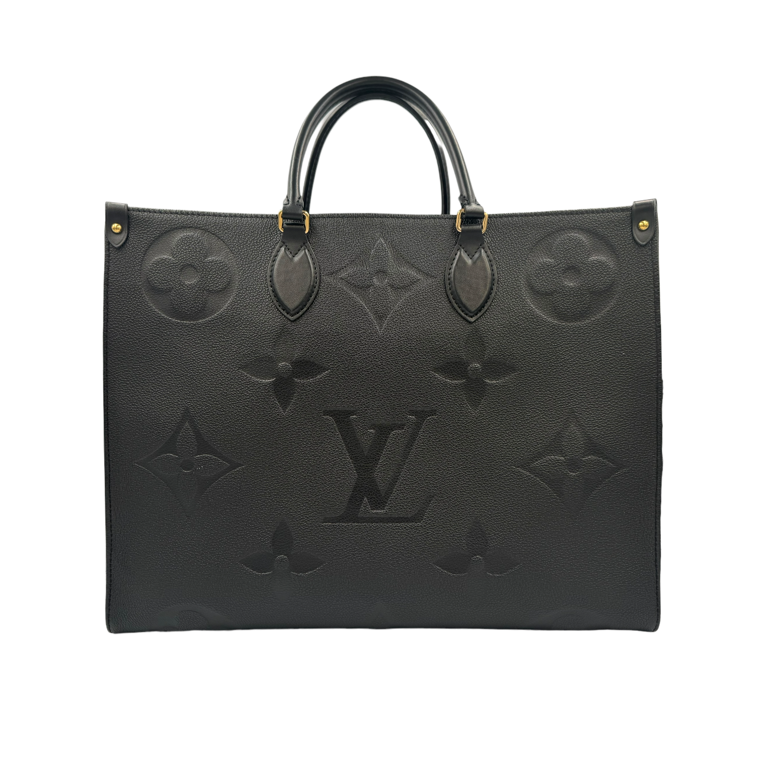 Louis Vuitton Onthego MM Black Monogram Empreinte