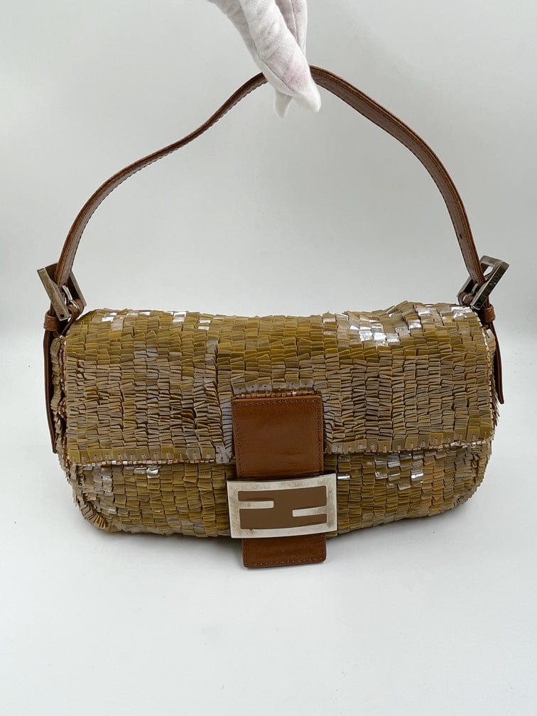 Fendi Beaded Baguette Bag
