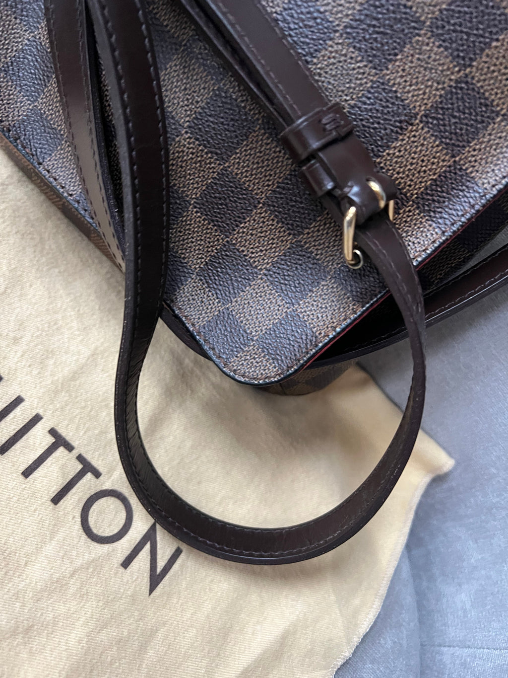 Louis Vuitton Musette Salsa PM (long strap version) Damier Ebene
