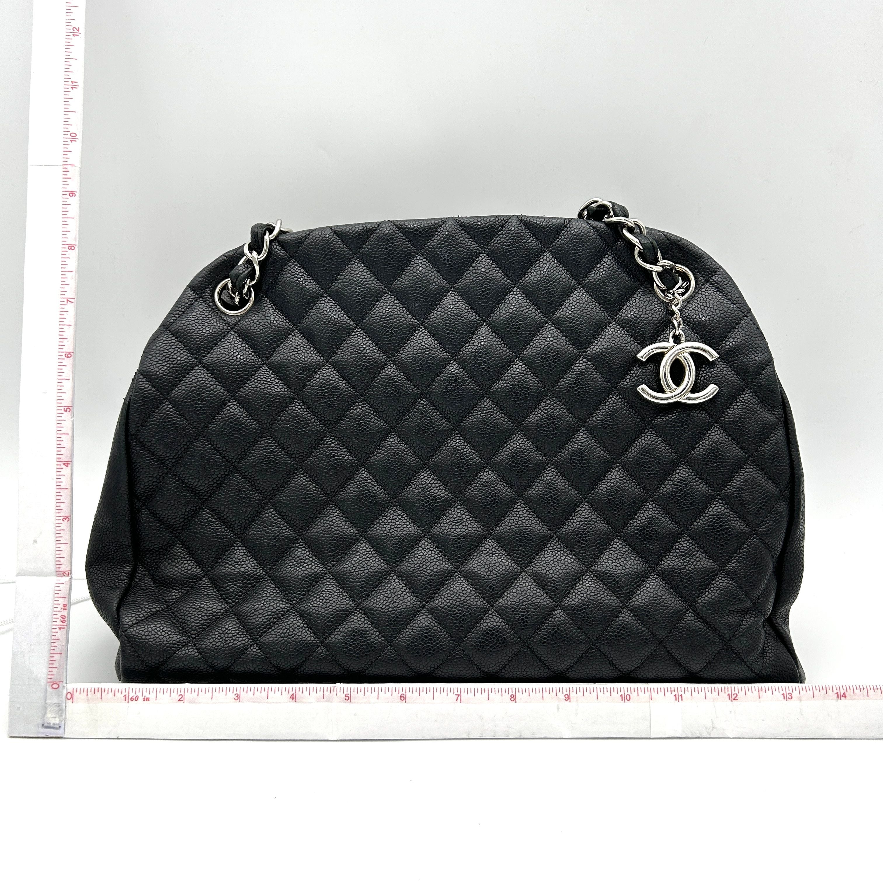 Chanel Large Just Mademoiselle Shoulder Bag - Black Shoulder Bags, Handbags LA745