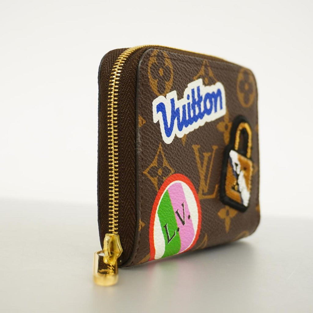 Louis Vuitton Zippy Coin Purse  Canvas Wallet  ()