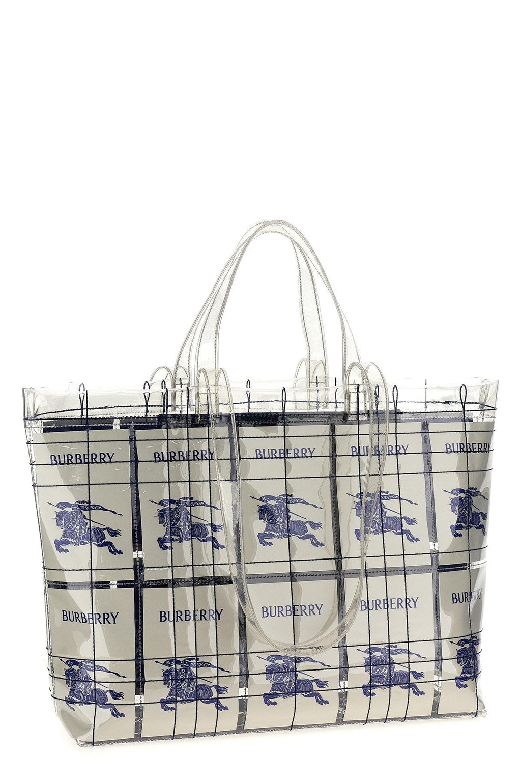 Burberry Women 'Ekd' Label Shopping Bag