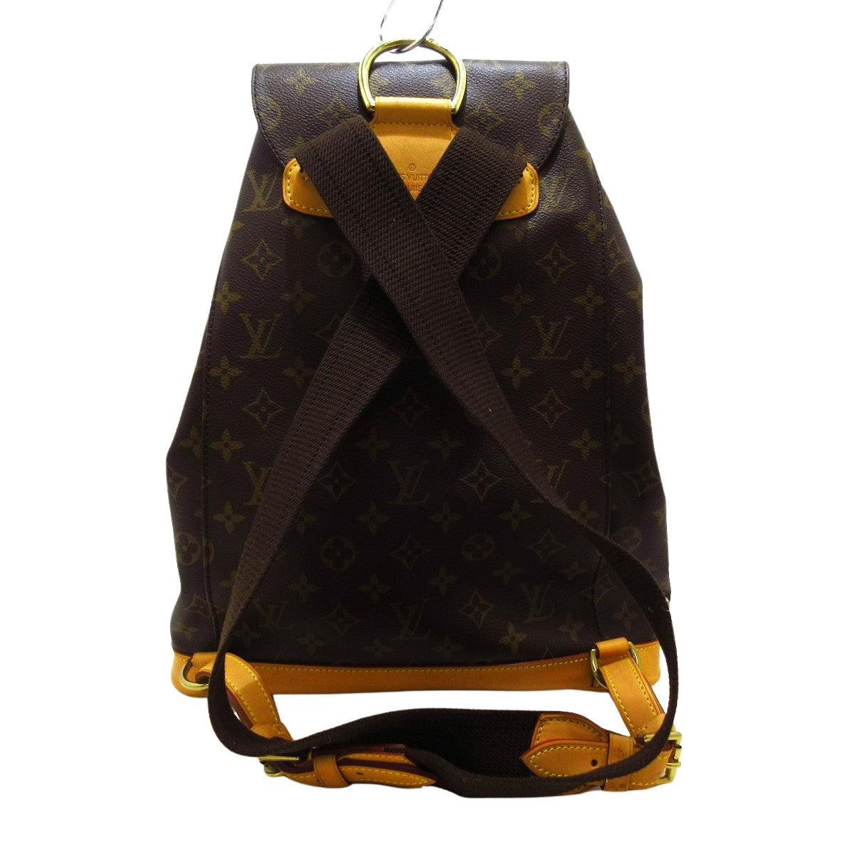 Louis Vuitton Montsouris Gm  Canvas Backpack Bag ()
