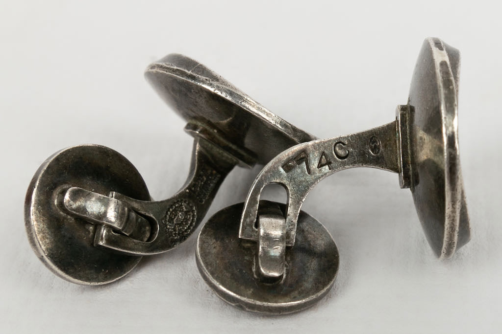 Boutons de manchette en argent Georg Jensen