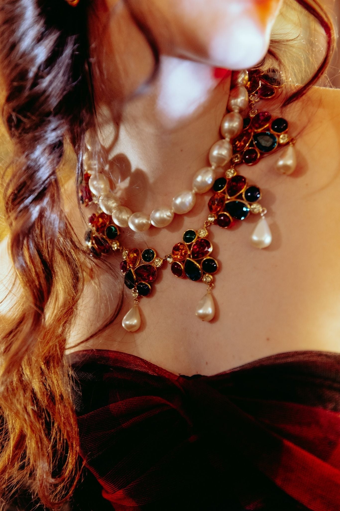 Collier multicolore Chanel